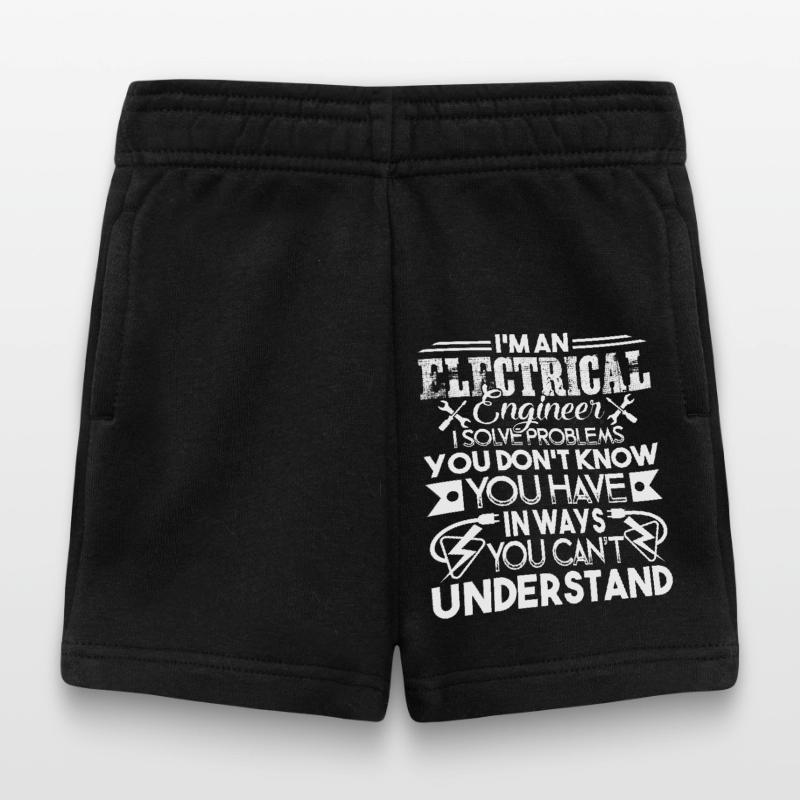 Electrical Engineer Solves Problems You Don't Know Baby Shorts
