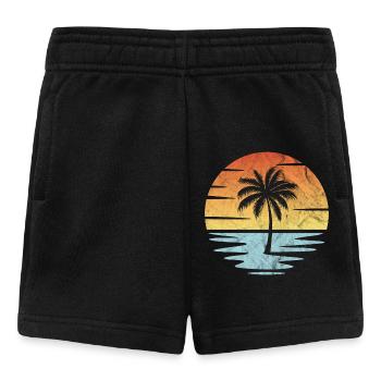 Beach Sunset - Baby Shorts - black - Front