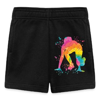 Sprinter Colorsplash Sprintender Sprint - Baby Shorts - Schwarz - Vorne