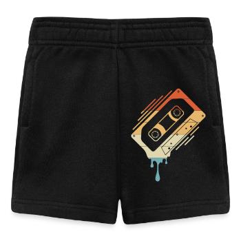 Cassette dégoulinante - Short Bébé - noir - Devant