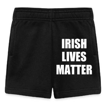 Irish lives matter - Short Bébé - noir - Devant