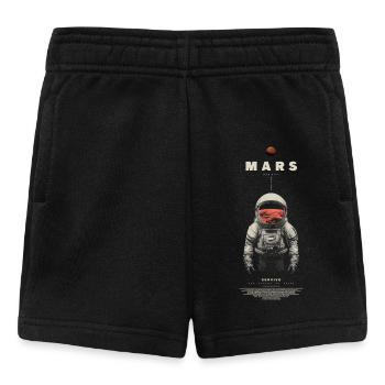 Mars Exploration - Short Bébé - noir - Devant