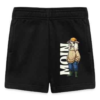 Moin Schaf – Küsten Design - Baby Shorts - Schwarz - Vorne