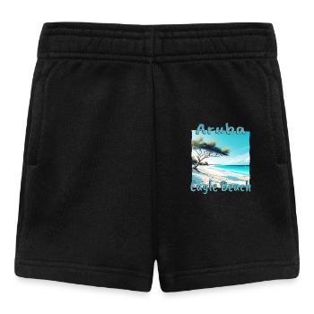 Aruba Vacation Eagle Beach Design - Baby Shorts - black - Front