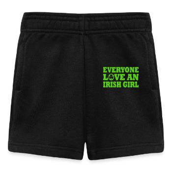 st patricks day - Baby Shorts - black - Front
