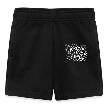 Chaleureux et confortable - Short Bébé - noir - Devant