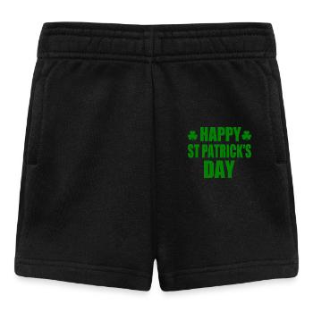 happy st patricks day - Baby Shorts - black - Front