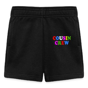 Cousin crew - Baby Shorts - Schwarz - Vorne