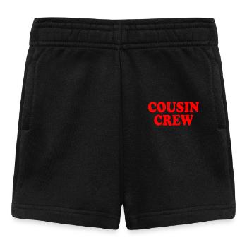 Cousin crew - Baby Shorts - Schwarz - Vorne