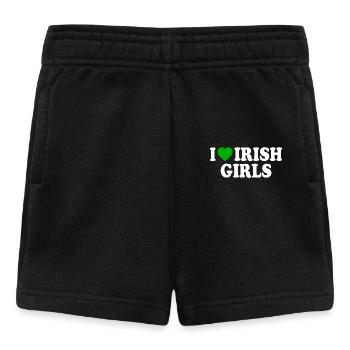 I love irish girls - Short Bébé - noir - Devant