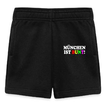 Munich est colorée - Short Bébé - noir - Devant