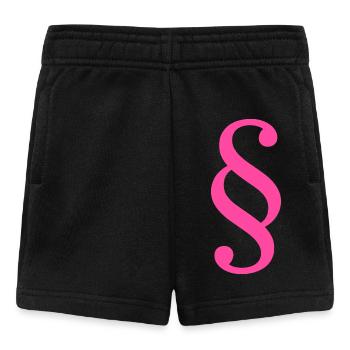 Jura Rechtsanwalt Paragraph Jurist Gericht Gesetz - Baby Shorts - Schwarz - Vorne