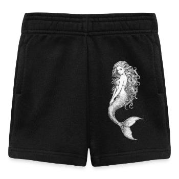 Auf dem Grund des Meeres 🧜 - Baby Shorts - Schwarz - Vorne