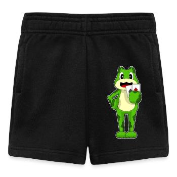 Frog Poker Cartes de poker - Short Bébé - noir - Devant