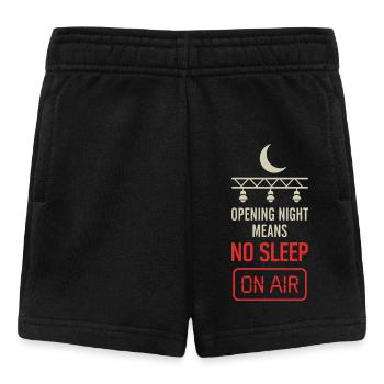 Theatre Technology Crew Stage Technician Sound - Baby Shorts - black - Front