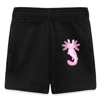Süßer Osteraxolotl - Baby Shorts - Schwarz - Vorne
