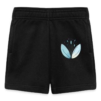 Flower - Baby Shorts - Schwarz - Vorne