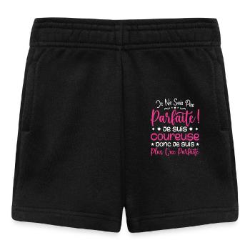 Une Coureuse plus que parfaite, métier de rêve - Short Bébé - noir - Devant