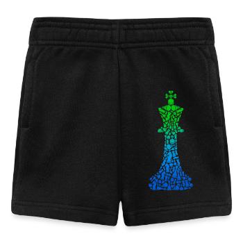 Chess Pieces Chess Set Chess Player Chess - Baby Shorts - black - Front