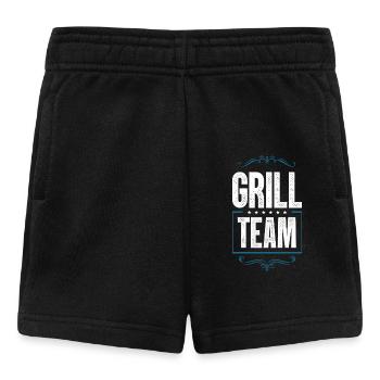 Équipe Grill - Short Bébé - noir - Devant