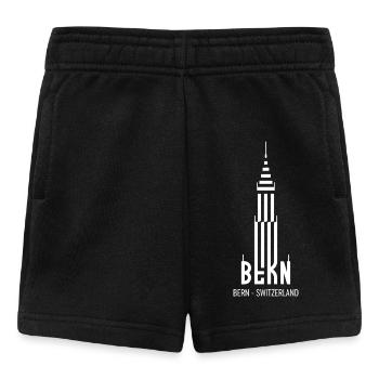 Bern, Switzerland Capital Tour Tourists Vacation - Baby Shorts - black - Front