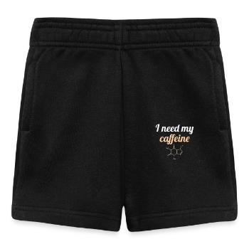 I Need My Caffeine Kaffee Kaffeetrinker Witz - Baby Shorts - Schwarz - Vorne