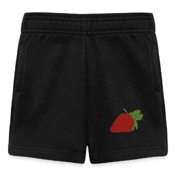 Fraise - Short Bébé - noir - Devant