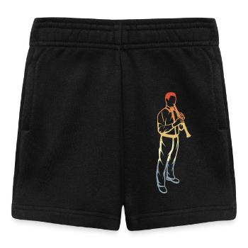 Clarinets Boy - Baby Shorts - black - Front