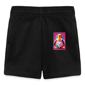 Bébé pingouin - Short Bébé - noir - Devant