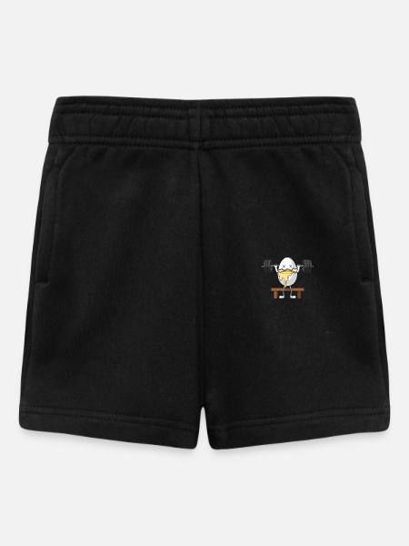 No Pain, no Gain - Baby Shorts - Schwarz
