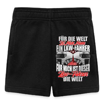 LKW Fahrer Ehefrau Frau - Baby Shorts - Schwarz - Vorne