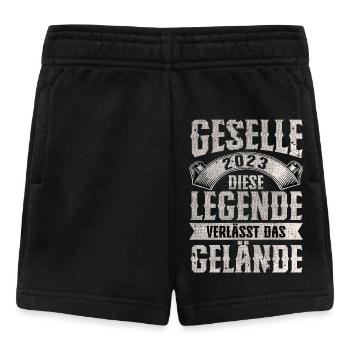 Geselle 2023 Gesellenprüfung - Baby Shorts - Schwarz - Vorne