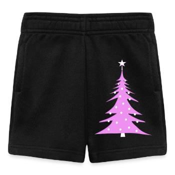Christmas tree - Baby Shorts - black - Front