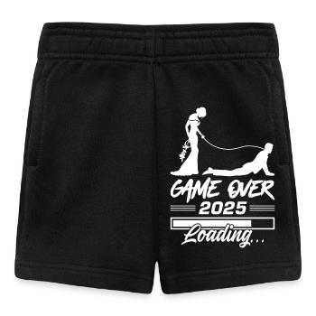 Wedding Loading 2025 Game Over - Short Bébé - noir - Devant
