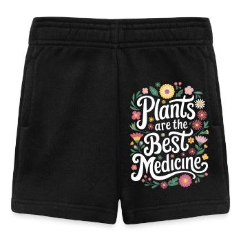 Vegetarian Vegan Veggie Vegetarian - Baby Shorts - black - Front