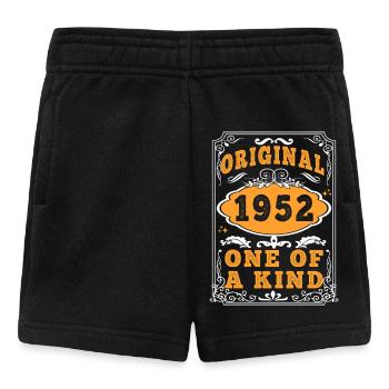 Vintage Born in 1952 made in 1952 73 years old. Art_20 - Baby Shorts - black - Front