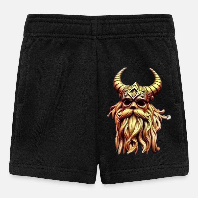 Or Ragnar - Short Bébé - noir