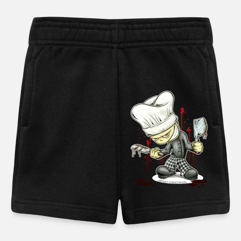 Kleiner Koch - Baby Shorts - Schwarz