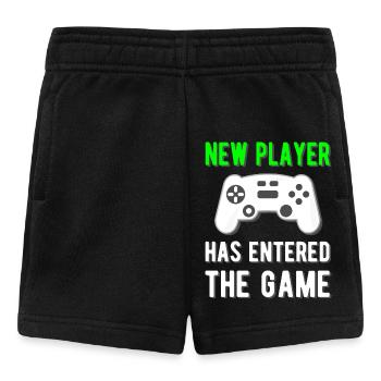 New player has entered the game ! - Short Bébé - noir - Devant