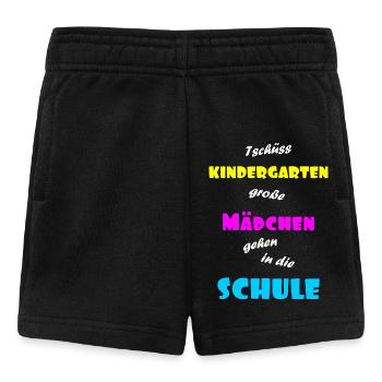 Einschulung Maedchen - Baby Shorts - Schwarz - Vorne