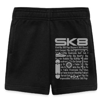 SK8 Schlittschuh - Baby Shorts - Schwarz - Vorne