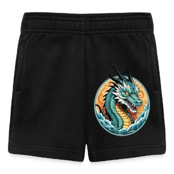 See Drachen - Baby Shorts - Schwarz - Vorne