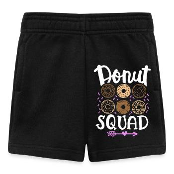 Donut Squad Donut Liebhaber - Baby Shorts - Schwarz - Vorne