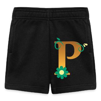 P - Baby Shorts - Schwarz - Vorne