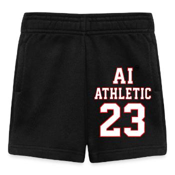 Athlétisme numéro 23 - Short Bébé - noir - Devant