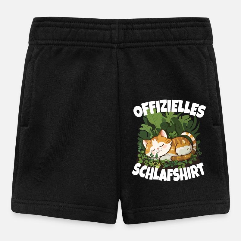 Chemise de nuit officielle - Short Bébé - noir