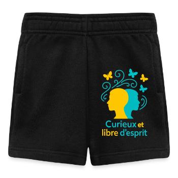 Signe astrologique des Gémeaux - Astrologie - Short Bébé - noir - Devant