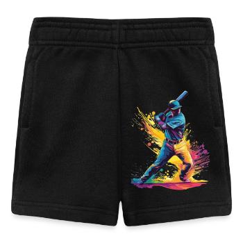 Baseball Players - Baby Shorts - black - Front