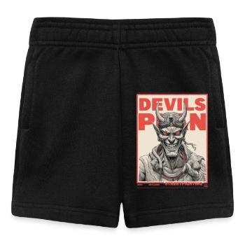 Devils Plan - Baby Shorts - Schwarz - Vorne