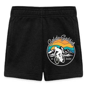 Col du Galibier Cycliste - Short Bébé - noir - Devant